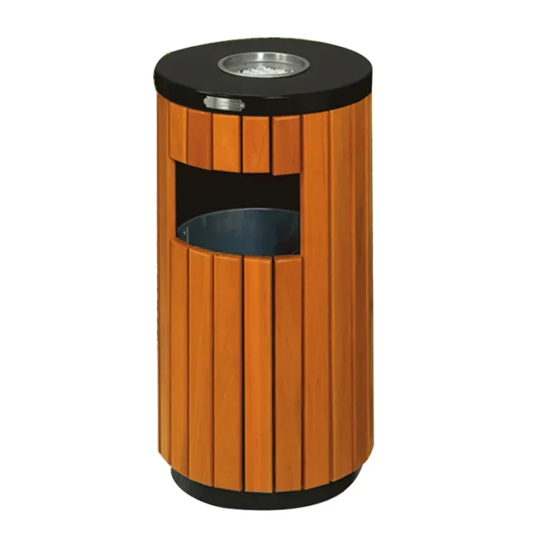 Ashtray Bin Wooden - Bright Eazy