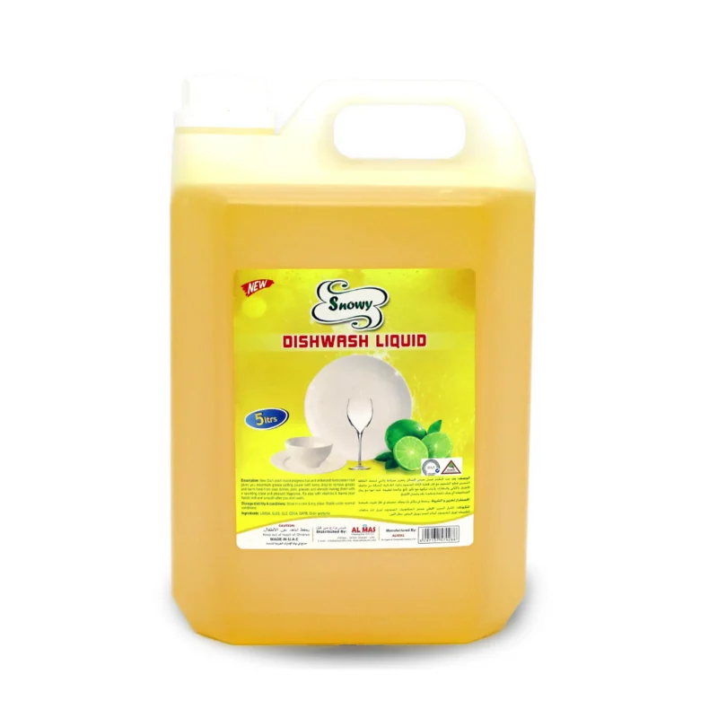 Dish Wash Liquid Lemon SNOWY 5Ltr - Bright Eazy