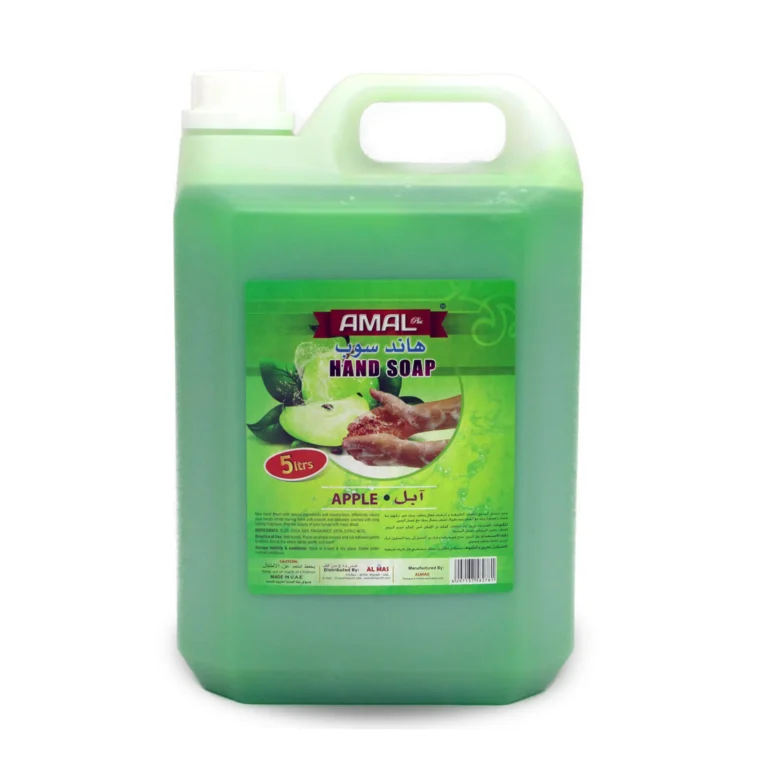 Hand Soap Green Apple Amal plus 5 LTR - Bright Eazy
