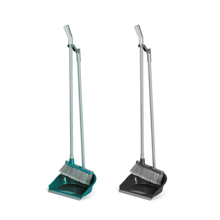 Long Handle Dust Pan & Broom Relax | 1pcs (1 x 12pcs) (MOQ-12pcs) | Bright Eazy
