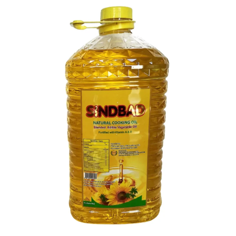 Sindbad cooking oil 5Litr - Bright Eazy