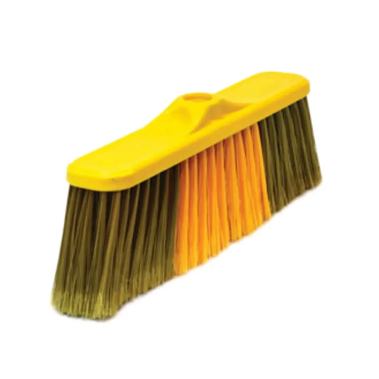 Soft Brush Golden with Plastic Coated Wooden Handle - Bright Eazy