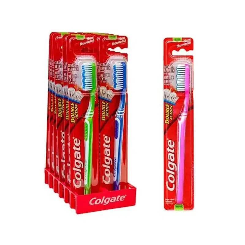 Colgate Double Action Toothbrush Medium - Bright Eazy