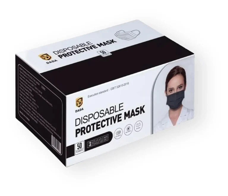 Dada Face Mask Black White - Bright Eazy