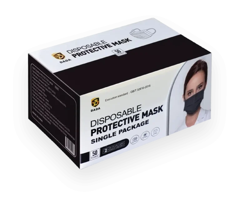 Dada Face Mask Black & White Single - Bright Eazy