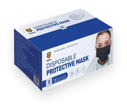 Dada Face Mask Black single - Bright Eazy