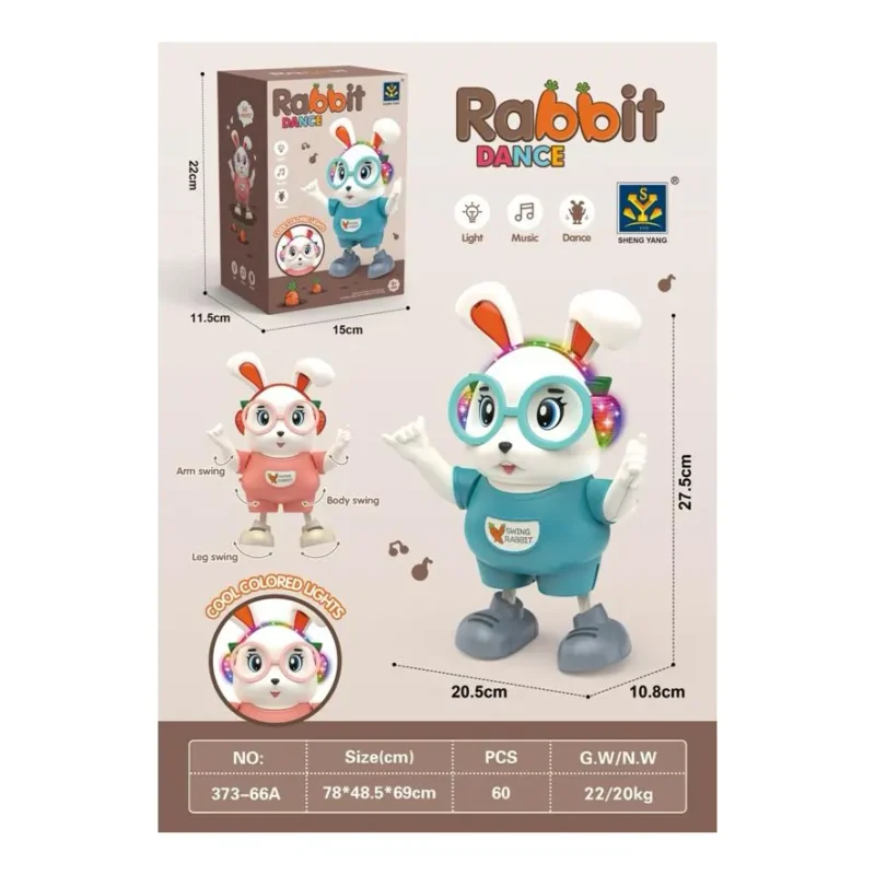 Rabbit Dance toys - Bright Eazy