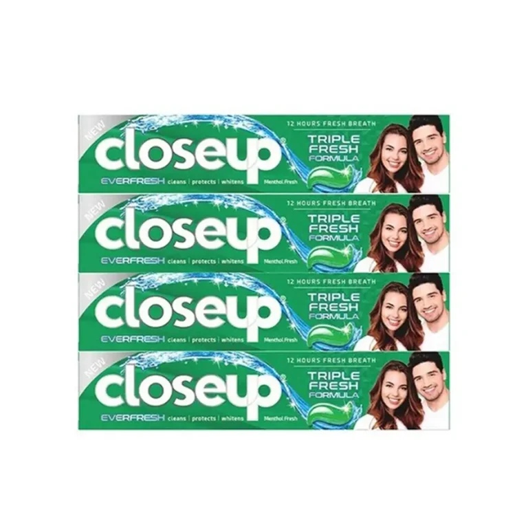 Toothpaste CLOSE UP Triple Fresh Gel, Menthol Fresh - Bright Eazy