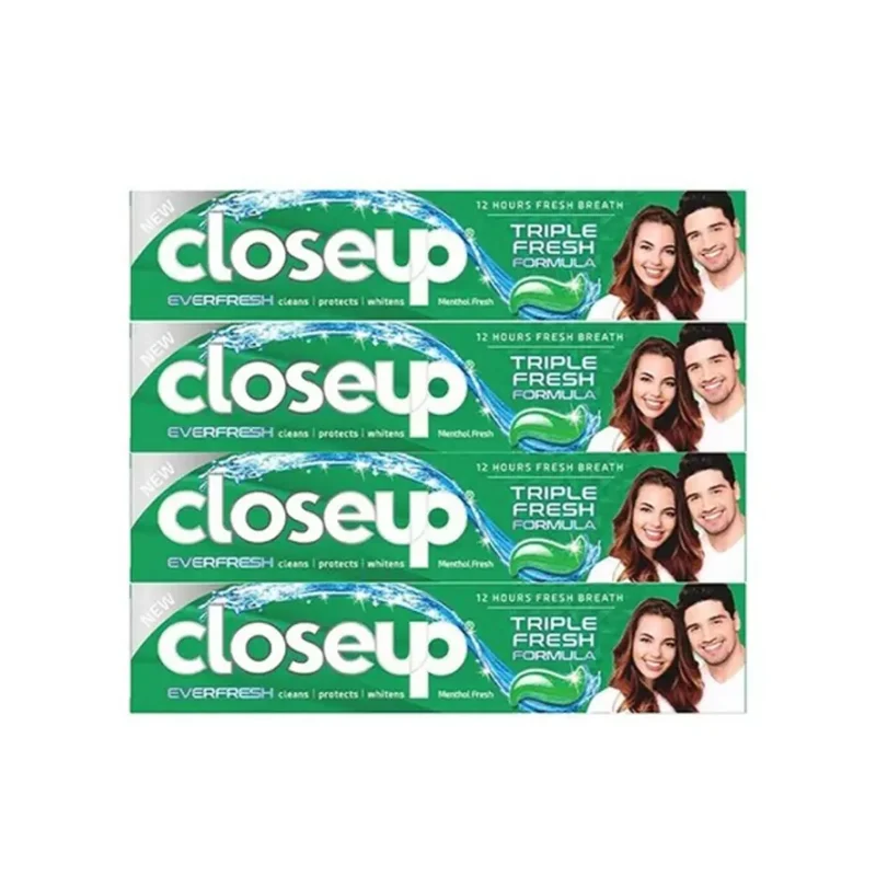 Toothpaste CLOSE UP Triple Fresh Gel, Menthol Fresh - Bright Eazy