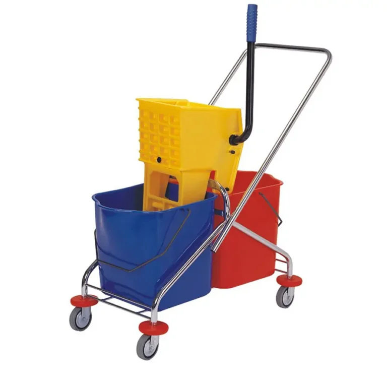 Double Bucket Trolley Steel | UAE | Bright Eazy