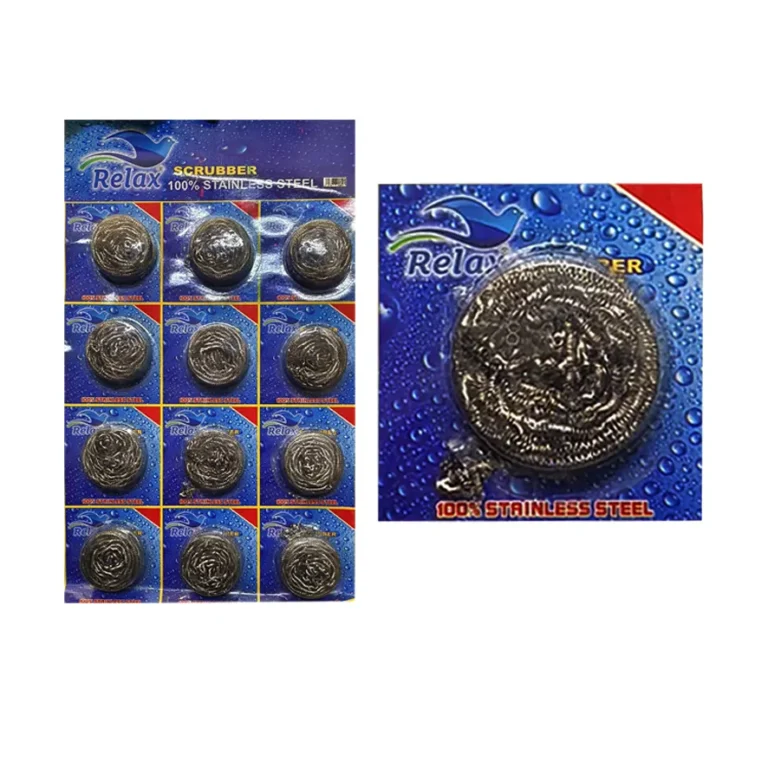 STAINLESS STEEL SCRUBBER RELAX 1card | UAE | Bright Eazy