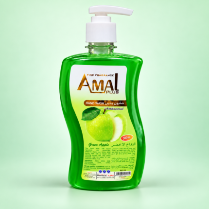 Hand Wash Antibacterial Green Apple Amal Plus- 500ml