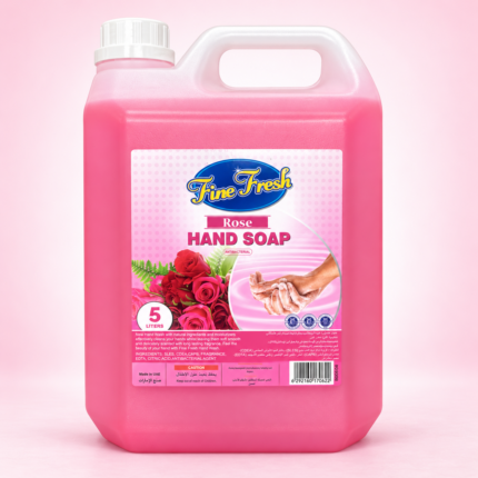 Hand Soap Rose FINE FRESH 5 Ltr